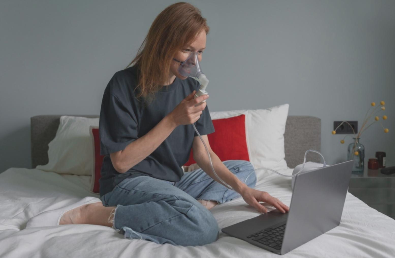 Person reviewing financial statements and planning future expenses